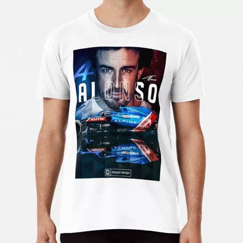 Remera Fernando Alonso Camiseta Clásica Algodon Premium