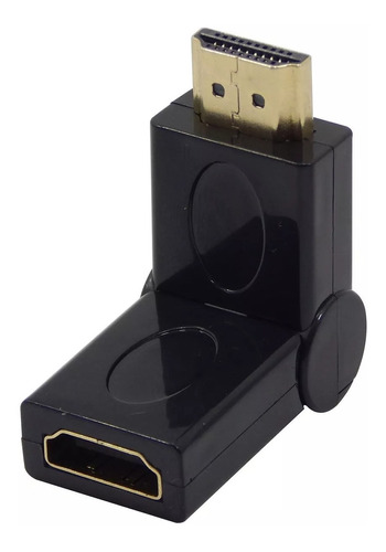 Adaptador Hdmi Macho X Femea Articulado 180 Graus