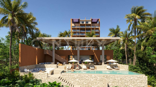 Preventa De Departamento Beach Front En Costa Mujeres C3844