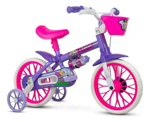 Bicicleta Infantil Aro 12 Violet Nathor Cor Lilás Tamanho do quadro M