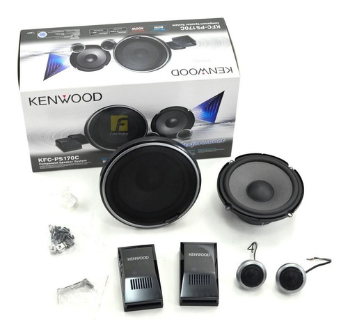 Combo Kenwood 6 1/2 400 Watts 80 Rms Kfc-ps170c 