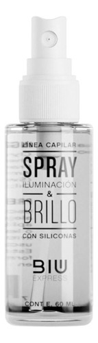 Biu Spray Capilar Iluminación Y Brillo Con Siliconas 60ml