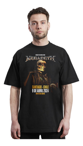 Megadeth -  Crush The World Tour - Polera