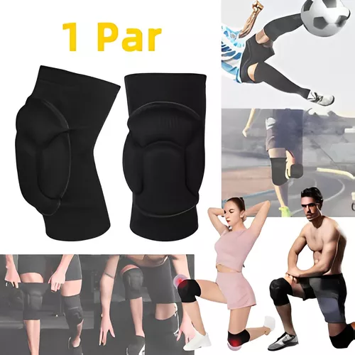 Rodilleras de voleibol para danza impacto rodillera protectora,  antideslizante, esponja gruesa para evitar colisiones, rodilla cálida para  voleibol