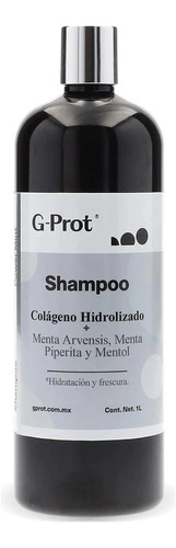 Shampoo Power Mint Colágeno Hidrolizado Menta 1lt G-prot