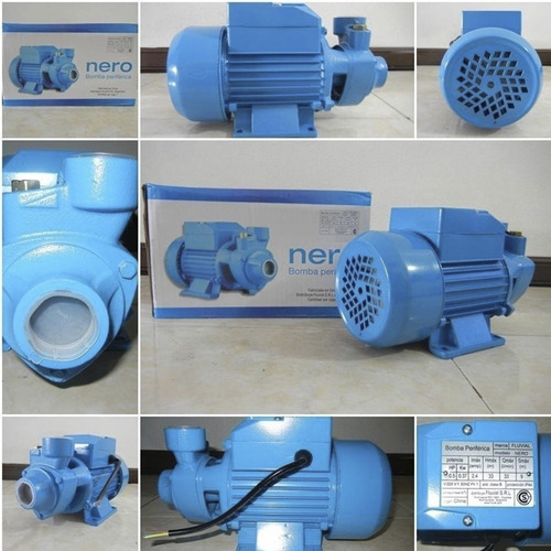 Imagen 10 de 10 de Bomba Periferica Fluvial Nero 0.5hp Altura 30 Metr Elevacion