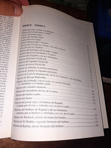 Las Mil Y Una Noches 2 Tomos Edición Integra Albor Libros (Usado)