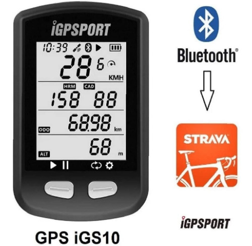 Imagem 2 de 9 de Gps Igpsport Igs10s Bluetooth Strava Bike Ant+ Nf+ Garantia