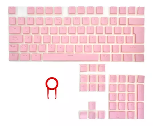 Redragon A130p-sp Keycaps Scarab Pink Para Teclado Mecanico