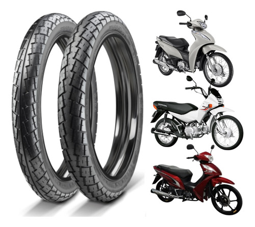 Par Pneu 60/100-17 + 80/100-14 Ira Soho Honda Biz 125 2010