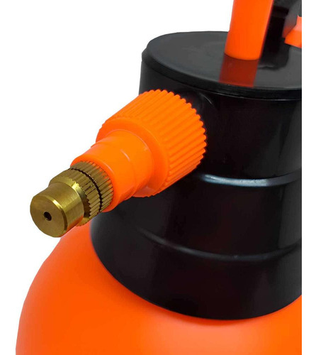 Pulverizador Borrifador Manual 2l Com Trava De Gatilho Sgt Cor Laranja