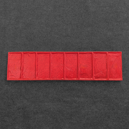 2x Molde Cenefa Estampado Hormigón Pisos 85x21cm Poliuretano