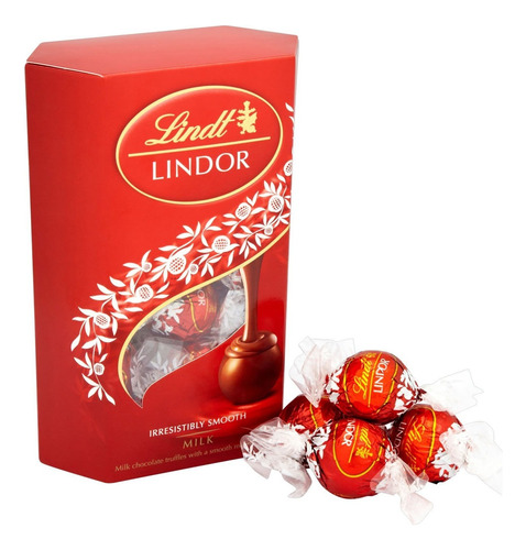 Bombones Suizos Lindt Lindor Milk Chocolate