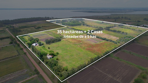 Campo Para La Venta Fraccionado Con Costa Al Rio De La Plat