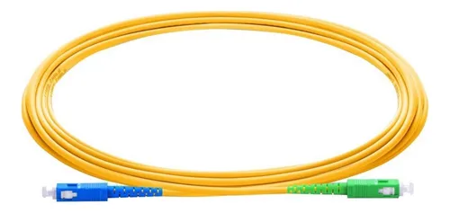 50 Patch Cord Hibrido Fibra Òptica Sc/apc -sc/upc 2 Metros