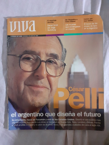 Revista Viva César Pelli Clubes De Fans Daniel Scioli Jorge 