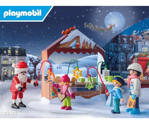 Calendario De Adviento Playmobil 71472 Mercado Navidad