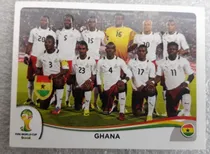 Comprar Ghana Selección Mundial Brasil 2014 Figurita Original
