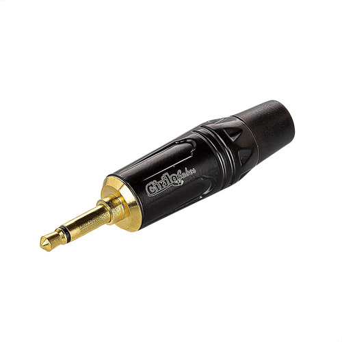 Conector Plug P2 Mono Linha Gold 3,5mm - Kit Com 10