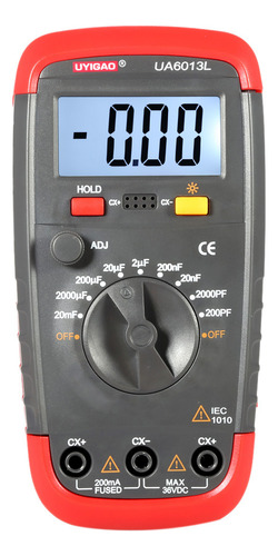 Medidor Digital Lcd Meter Ua6013l Uyigao Tester Capacitor