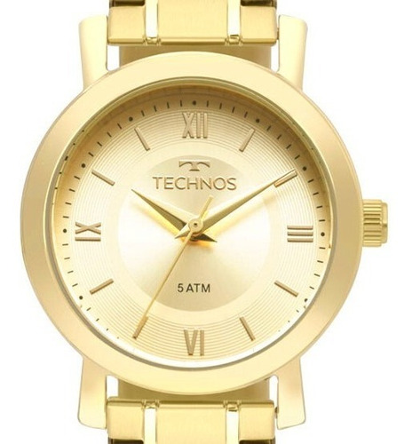 Relógio Technos Feminino Dourado