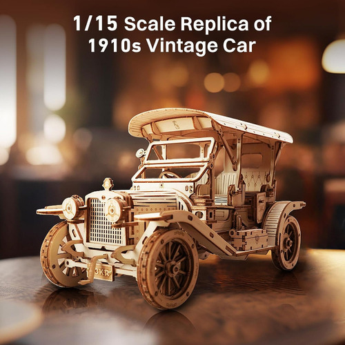 Kits De Coches Con Maquetas De Rompecabezas De Madera 3d