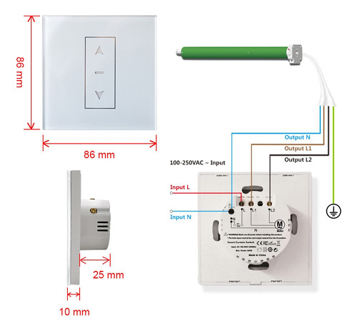 Interruptor Wifi Y Para Shutters