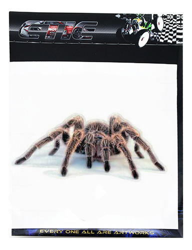 Calcomanía De Vinilo Red Spider 3d Con Forma De Animales Par