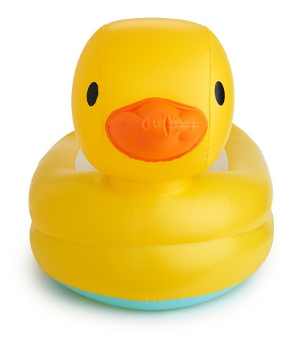 Imagen 7 de 10 de Bañera Para Bebe Munchkin Inflable Pato White Hot