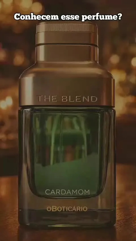 Boticário The Blend Cardamom Eau De Parfum Masculino 100ml