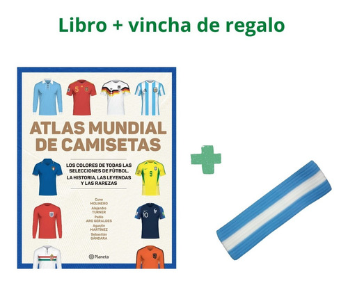 Atlas Mundial Camisetas - Promo Mundial - Planeta - Libro