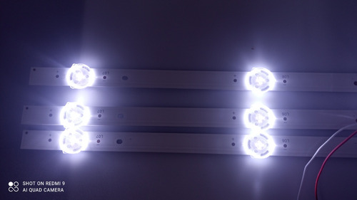 Jl D40071330 002gs 3 Tiras De 7 Leds Philips 40pfl4775 F8 (Usado)