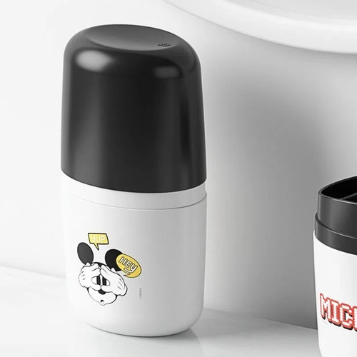 Imagem 1 de 1 de Porta Escova De Dente Com Tampa Full Mickey Disney Coza