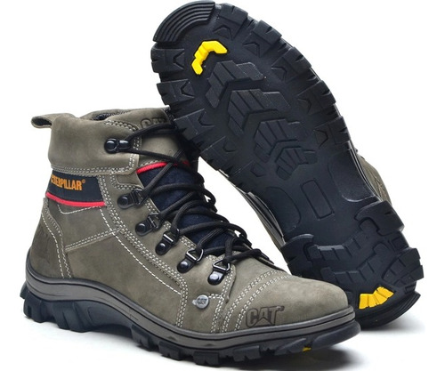 Botas Caterpillar Cat 100% Cuero Nobuck