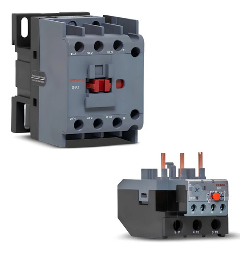 Contator 12a 220v + Relê Térmico 09-13a Steck Challenger