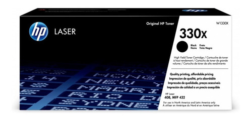 Cartucho De Toner Original Hp 330x W1330x Laser 408, Mfp 432