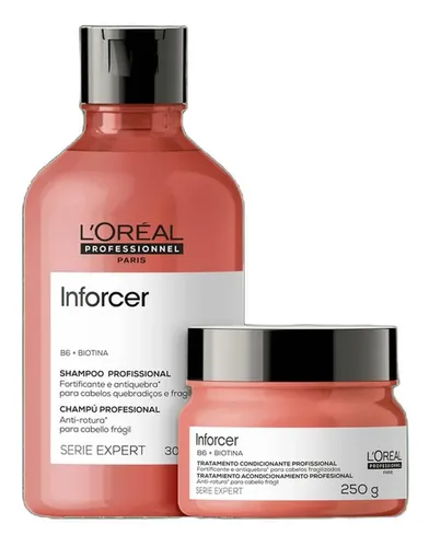 Kit Loreal Professionnel Inforcer Treat 2 Produtos Blz
