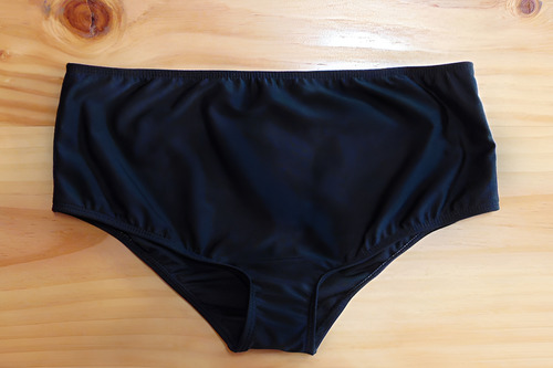 Bottom Bikini Traje De Baño Para Dama Hipster Negro