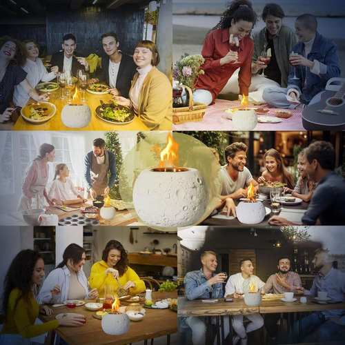Hoguera De Mesa, Hoguera Sin Humo Uso Interiores Y Exte...