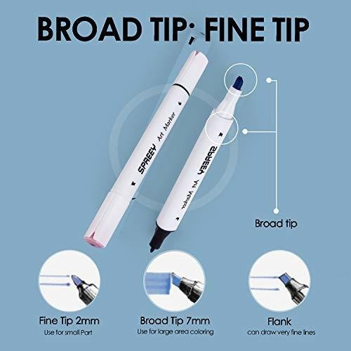 84 Marcador Estuche Almacenamiento Tinta Fabricada Japon