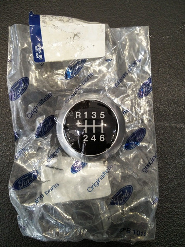 Imagen 2 de 10 de Plaqueta Perilla Palanca Cambio Pomo Bocha Nueva Ranger 6ta