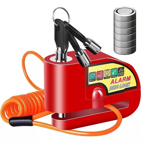 comprar Alarma Motocicle Bloqueo Impermeable Freno Disco Candado
