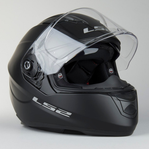 Imagem 6 de 10 de Capacete Ls2 Ff320 Stream Preto Fosco Com Viseira Solar