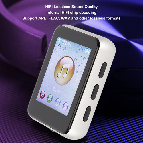 Reproductor De Música Mp3 Bluetooth Hifi Sin Pérdidas Táctil