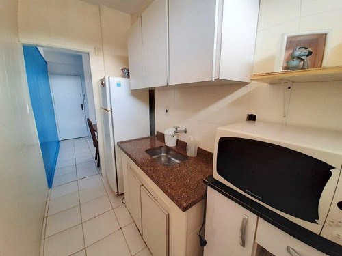 Apartamento Com 1 Dormitório À Venda, 48 M² Por R$ 240.000,00 - Pitangueiras - Guarujá/sp - Ap10898