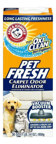 Polvo Alfombra Eliminador Olores Arm Hammer Pet Fresh