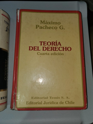 Libro Teoría Del Derecho Cuarta Edición Máximo Pacheco G.