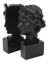 Comprar Sujeta Libros | Escultura | Cabeza Griega O Romana | Negra