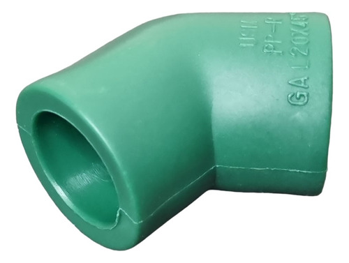 Pack X 10 Codos 20mm X 45º Termofusión Latyn Fusión Agua Luz Verde