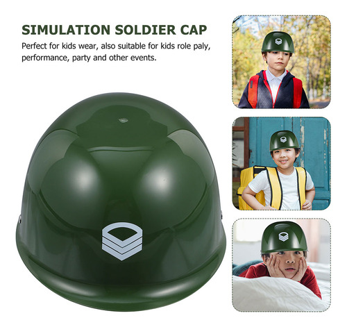Gorro De Soldado Con Simulación De Soldado Para Niños, Cospl